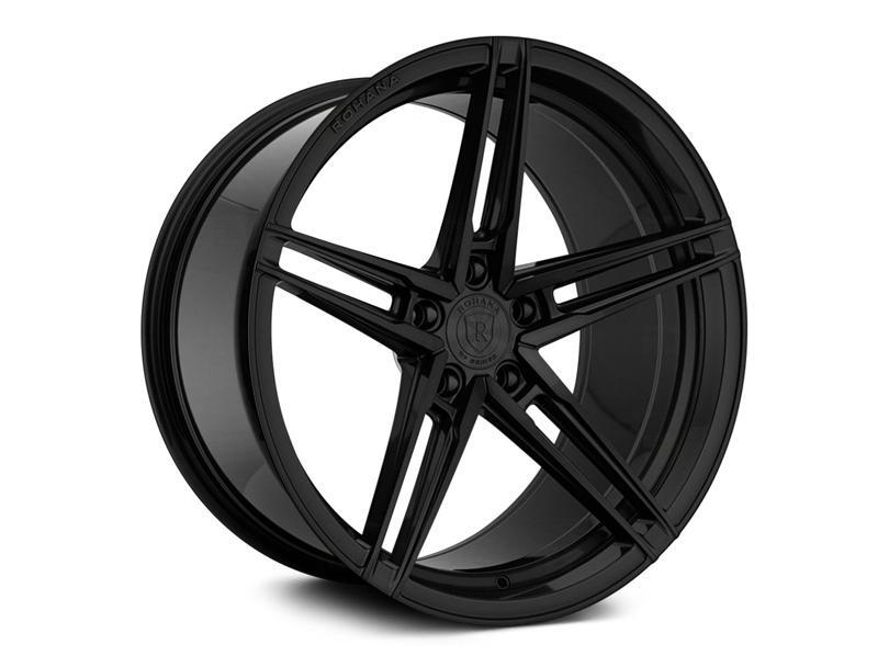 Rohana RFX15 Gloss Black Wheel Kit - 20x10/20x11 (15-21)