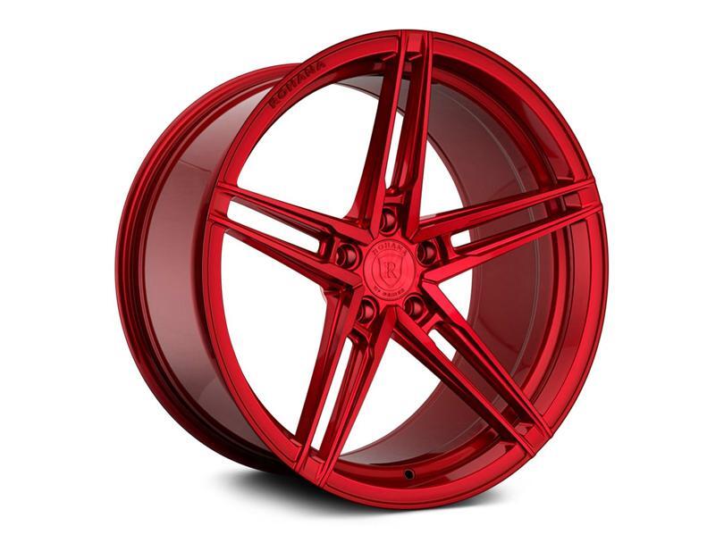 Rohana RFX15 Gloss Red Wheel Kit - 20x10/20x11 (15-22)