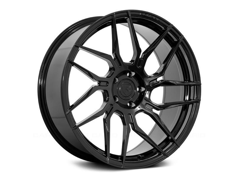 Rohana RFX7 Gloss Black Wheel Kit - 20x10/20x11 (15-23)