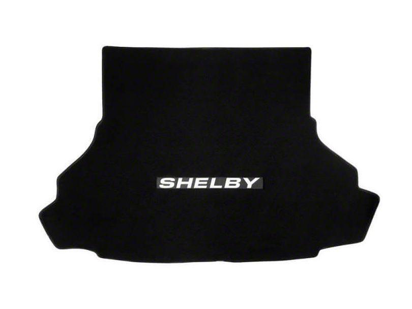 Drake Trunk Mat with Shelby Logo without Subwoofer - Black Stitching