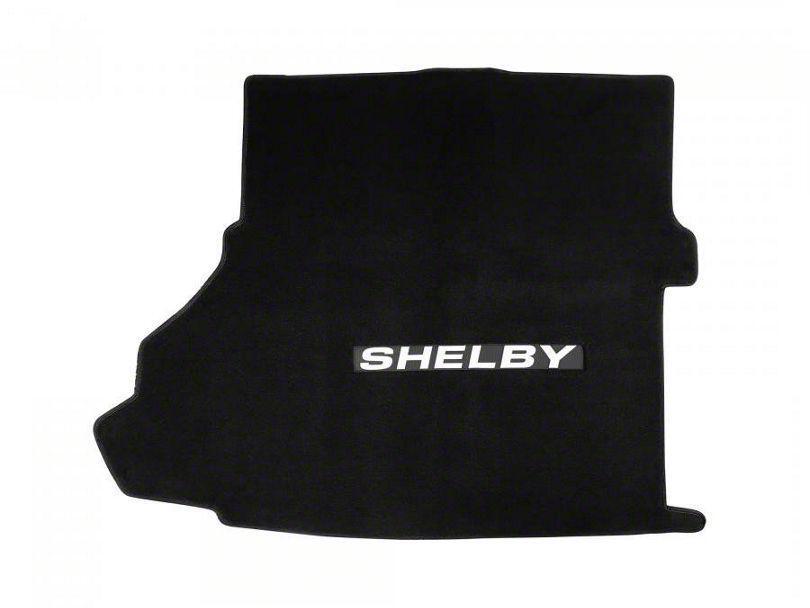 Drake Trunk Mat with Shelby Logo w/ Subwoofer - Black Stitching