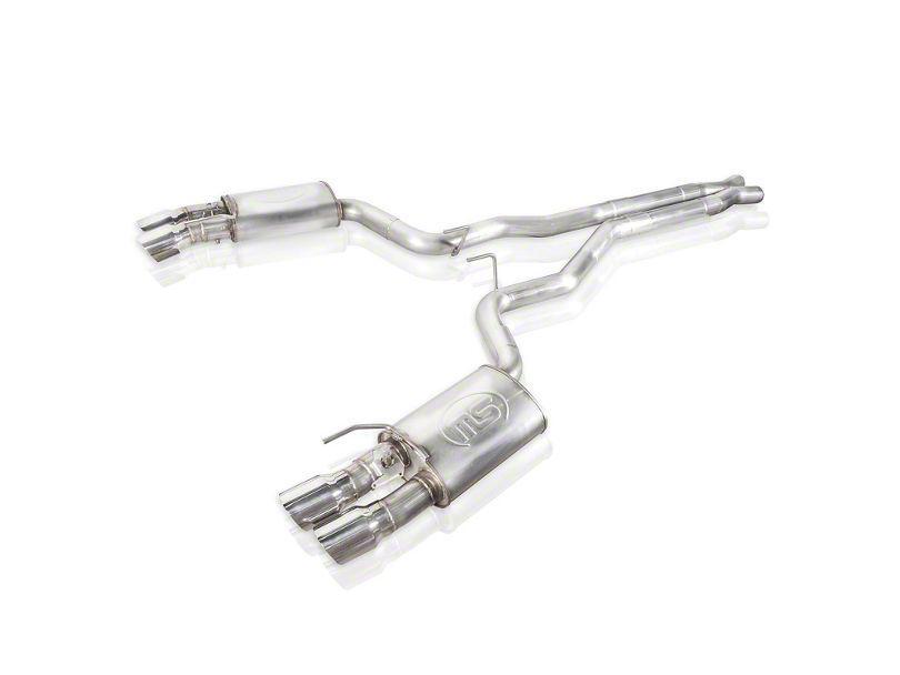 Stainless Works Redline Cat-Back Exhaust w/ X-Pipe - Performance 3" Connect (18-23 GT)