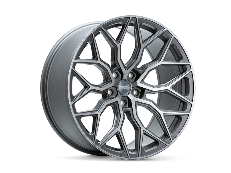 Vossen HF-2 Tinted Matte Gunmetal Wheel Kit - 20X9.5/20X10.5 (15-23)