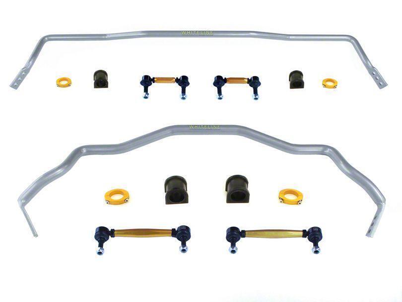Whiteline Adjustable Front and Rear Sway Bar Kit (15-23)